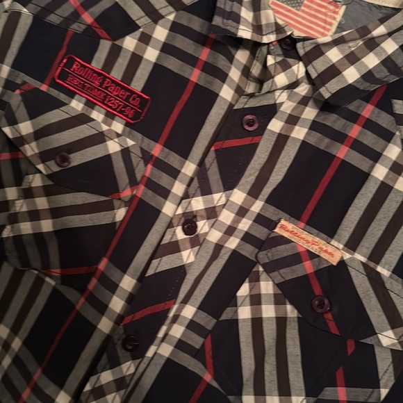 Rolling Paper Delhi Gasoline button up XXL - Picture 4 of 10